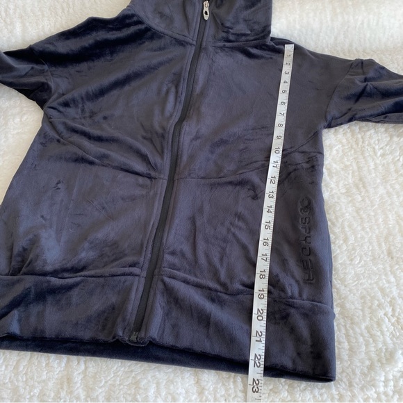 Spyder Women's Full Zip Front Velour Fleece Jacket, Black, Size S,M,XL - Picture 14 of 15